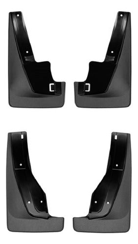 4 Loderas Weathertech Dodge Durango 2011+