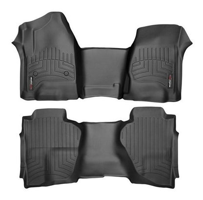 Tapetes Weathertech Sierra 2014-2018 Cab Ext - 1ra+2da Filas