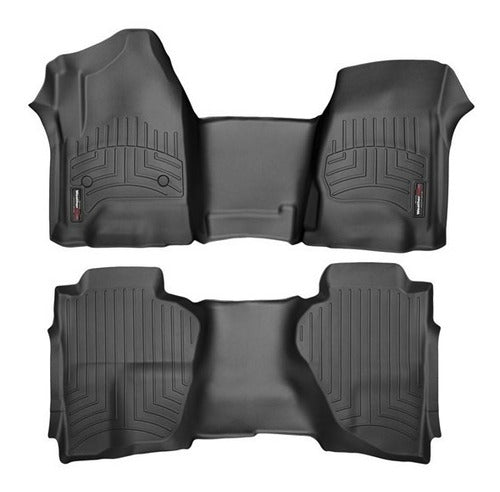 Tapetes Weathertech Sierra 2014-2018 Cab Ext - 1ra+2da Filas