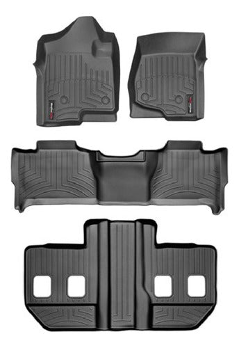 Tapetes Weathertech Suburban 2007-10-1ra+2da+3ra F+cajuela C