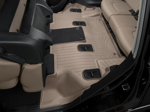 Tapetes Weathertech Qx80 2019-2021 - 1ra+2da+3raf+cajuela L