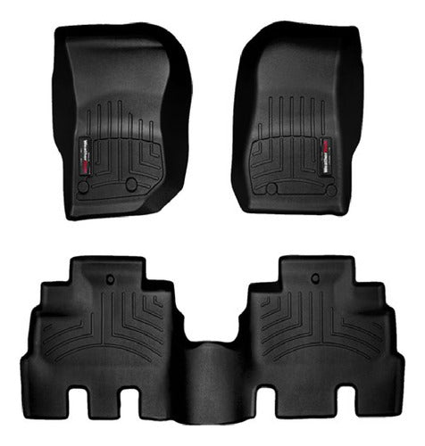 Tapetes Weathertech Wrangler Unl 2014-18-1ra+2dafila+cajuela