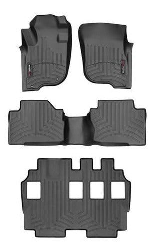 Tapetes Weathertech Montero Sport 16-21 - 1ra+2da+3raf+caj