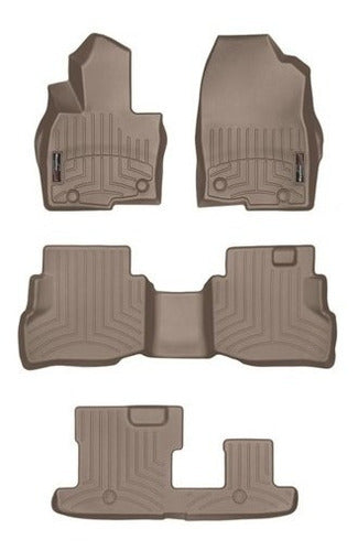 Tapetes Weathertech Cx-9 2016-2020 -1ra+2da+3ra Filas+ Caj C