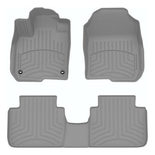 Tapetes Uso Rudo Weathertech Civic 2016-2020 - 1ra+2da Filas