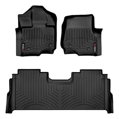 Tapetes Weathertech F-150 Lobo 2021+ Dob Cab 1ra+2da F Caja