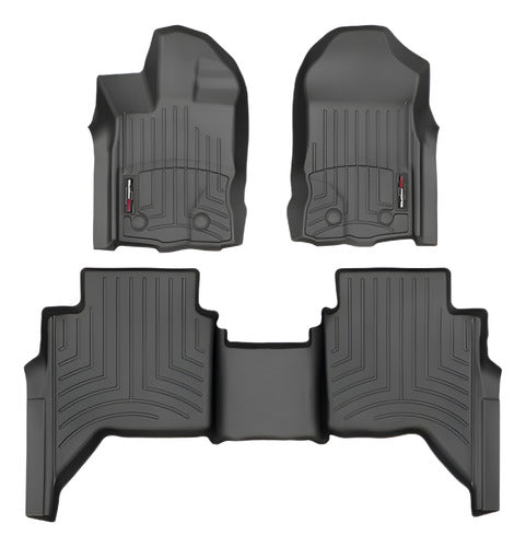 Tapetes Weathertech Amarok 2024+ - 1ra+2da Filas