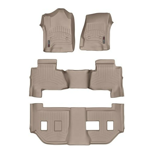 Tapete Weathertech Yukon Xl 2000-05 1ra+2da+3ra F+ Cajuela C