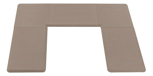 Tapete Weathertech Comfortmat Antifatiga Connect-end Beige
