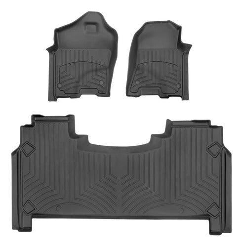 Tapetes Weathertech Hp Ram 2019+ Doble Cabina 1ra+2da Filas