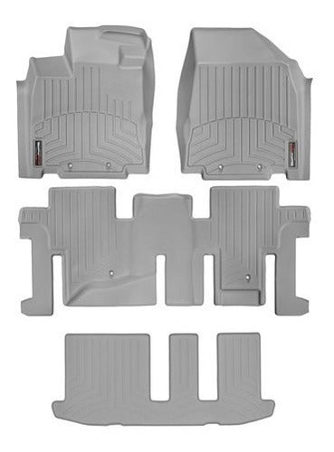 Tapetes Weathertech Qx60 2014-2021 - 1ra+2da+3ra Fil + Caj C