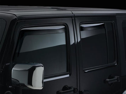 Weathertech Deflectores 4 Ventanas Jeep Wrangler 2007-2013