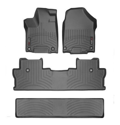 Tapetes Weathertech Ridgeline 2017+ 1ra+2da+area De Carga