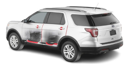 Protector De Rayaduras Weathertech Para Highlander 2020+