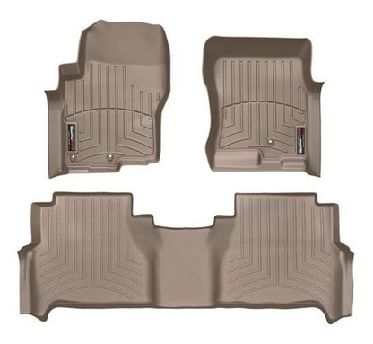 Tapetes Weathertech Frontier 2005-2021 - 1ra+2da Filas