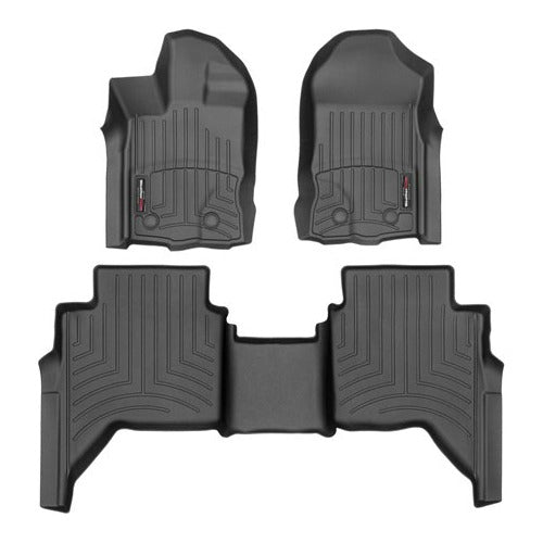 Tapete Uso Rudo Weathertech Ford Ranger 2023+ 1ra+2da Filas