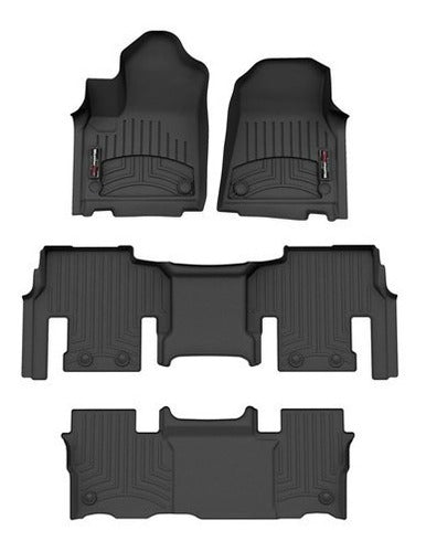 Tapetes Weathertech Grand Wagoneer 2022+ 7pas 1ra+2da+3ra F