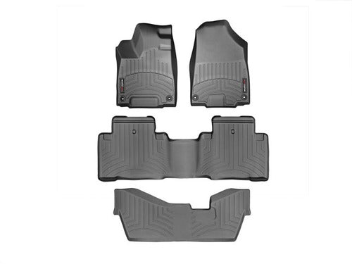 Tapetes Weathertech Acura Mdx 2014-2020 - 1ra+2da+3ra Filas