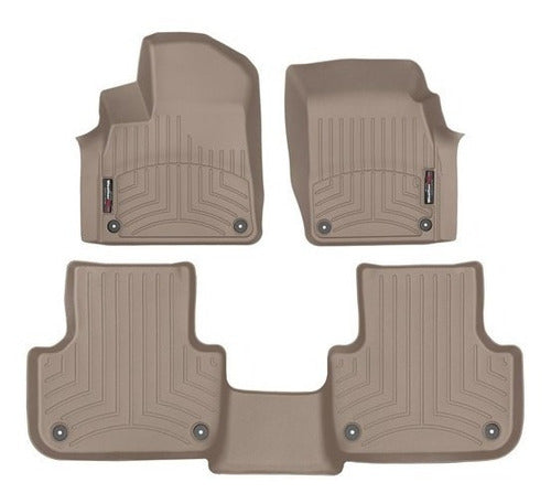 Tapetes Weathertech Bentayga 2017-2020 -1ra+2da+ Cajuela