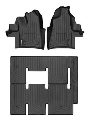 Tapetes Uso Rudo Weathertech Edge 2007-2014 - 1ra+2da Filas