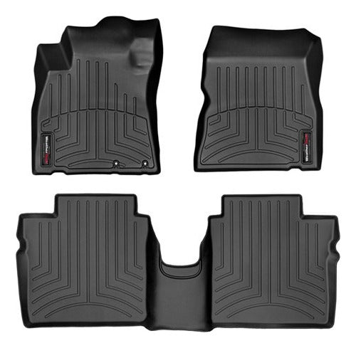 Tapetes Uso Rudo Weathertech Versa 2012-2019 - 1ra+2da Filas
