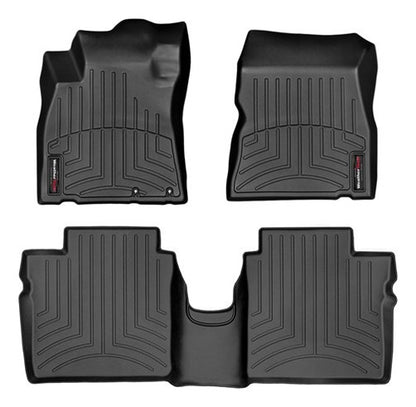 Tapetes Uso Rudo Weathertech Versa 2012-2019 - 1ra+2da Filas