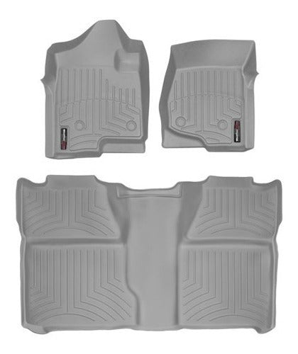 Tapetes Weathertech Silverado Doble Cab 2007-2013 - 1ra+2daf