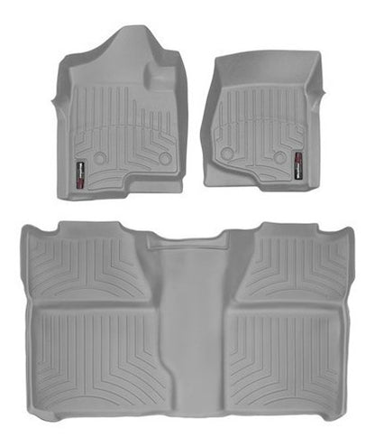 Tapetes Weathertech Silverado Doble Cab 2007-2013 - 1ra+2daf