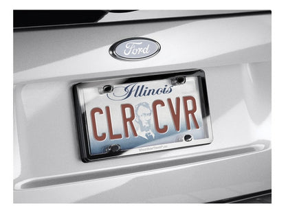 Portaplacas Weathertech Clearcover Marco Negro Mica Clara