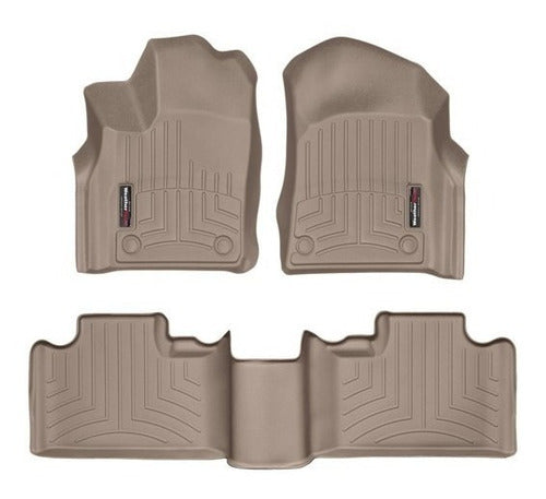 Tapetes Weathertech Grand Cherokee 2016-2020 - 1ra+2da F+caj