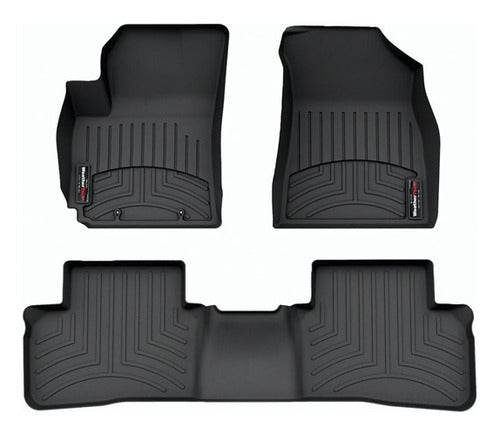 Tapetes Uso Rudo Weathertech Ranger 2012+ 1ra+2da Filas