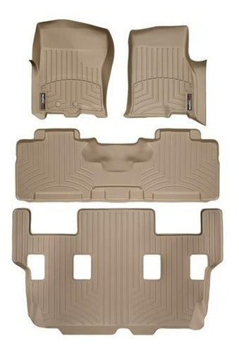 Tapetes Weathertech Expedition 2011-2017- 1+2+3ra F + Caj L