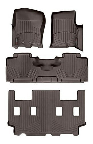Tapetes Weathertech Expedition 2011-2017- 1+2+3ra F + Caj L