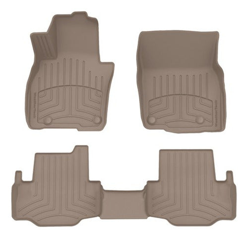 Tapetes Uso Rudo Weathertech Silverado 2019 - 1ra+2da Filas