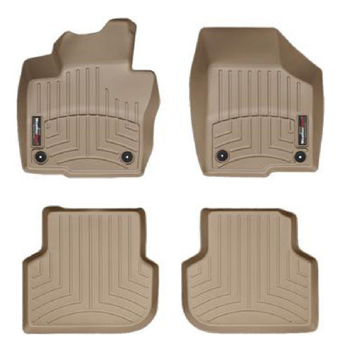 Tapetes Uso Rudo Weathertech Tacoma 2012-2015 -1ra+2da Filas
