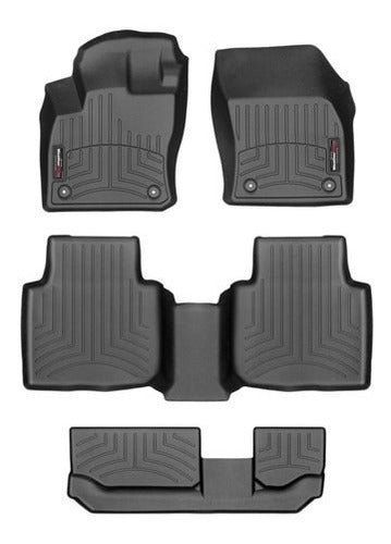 Tapetes Weathertech Tiguan 2018-2019-1ra+2da+3ra Fila+cajuel