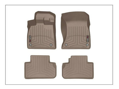 Tapetes Weathertech Sierra 2014-2018 Cab Ext - 1ra+2da Filas