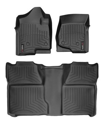 Tapetes Weathertech Silverado Doble Cab 2007-2013 - 1ra+2daf