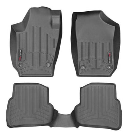 Tapetes Uso Rudo Weathertech Qx60 2014-2021 - 1ra+2da Filas
