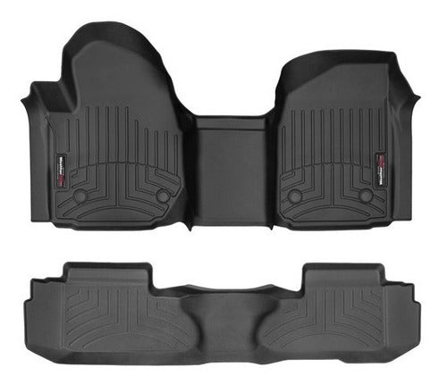 Tapetes Weathertech Silverado Cab Sen 19-20 -1ra Corr+detras