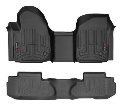 Tapetes Weathertech Silverado Cab Sen 19-20 -1ra Corr+detras