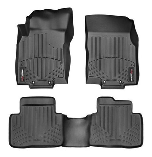 Tapetes Uso Rudo Weathertech Rogue 2015-2020 1ra+2da Fila