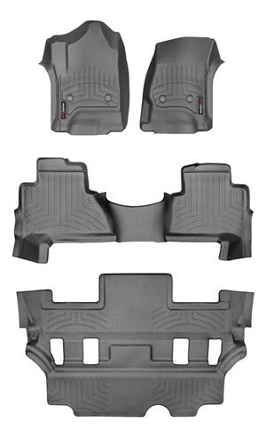 Tapetes Weathertech Escalade 2015-2020-1ra+2da+3ra F+ Caj C