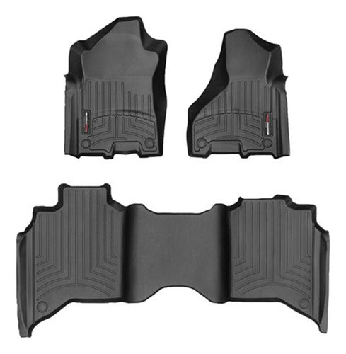 Tapetes Weathertech F-250 2017-2019 -1ra+2da Filas Doble Cab