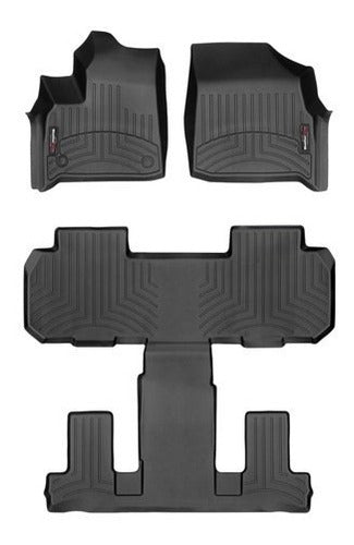 Tapetes Weathertech Uso Rudo Cr-v 2007-2011 - 1ra+2da Filas