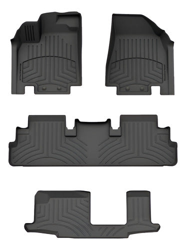 Tapetes Weathertech Hp Qx60 2022+ (7 Pas) 1ra+2da+3raf+caj C