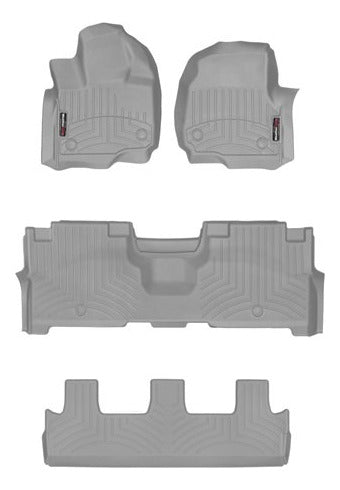 Tapetes Weathertech Expedition Max 2018-2020 - 1ra+2da+3ra F