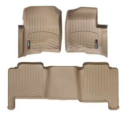 Tapetes Weathertech F-150 Lobo 2004-2008 - 1ra+2da Filas