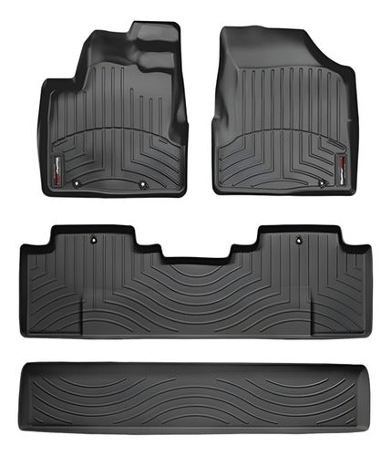 Tapetes Weathertech Ridgeline 2006-2014 - 1ra+2da Filas