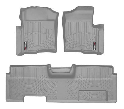 Tapetes Weathertech F-150 2009-2014 -1ra+2da Fil Cab Y Media
